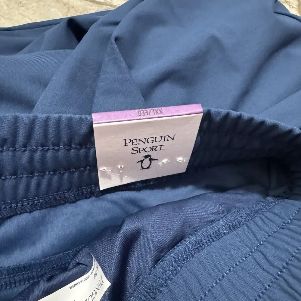 NWT Penguin Sport Men’s Blue Moisture Wicking Joggers XXL